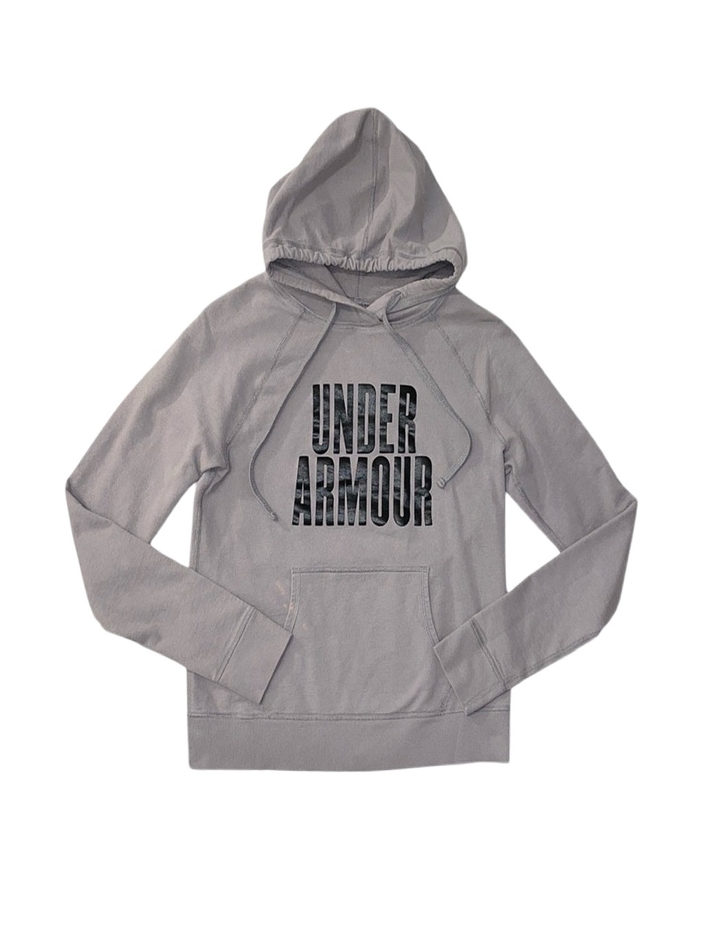 UNDER ARMOUR Women's Grey Long Sleeve Hoodie Small